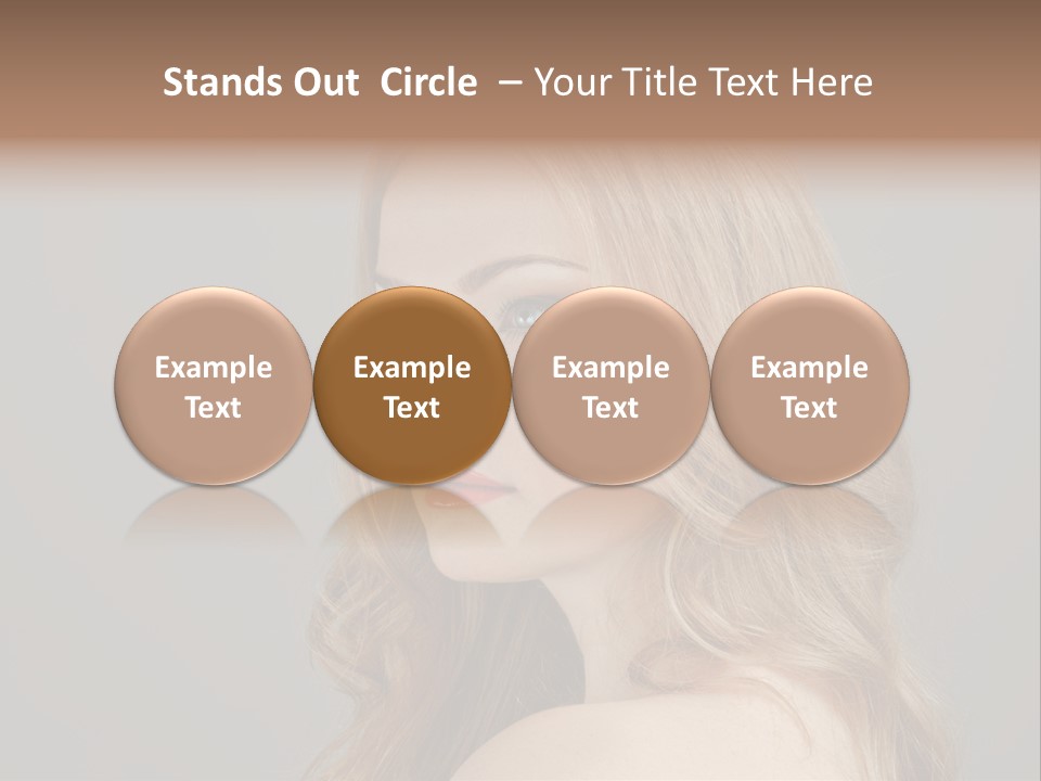 Hair Charm Attractive PowerPoint Template