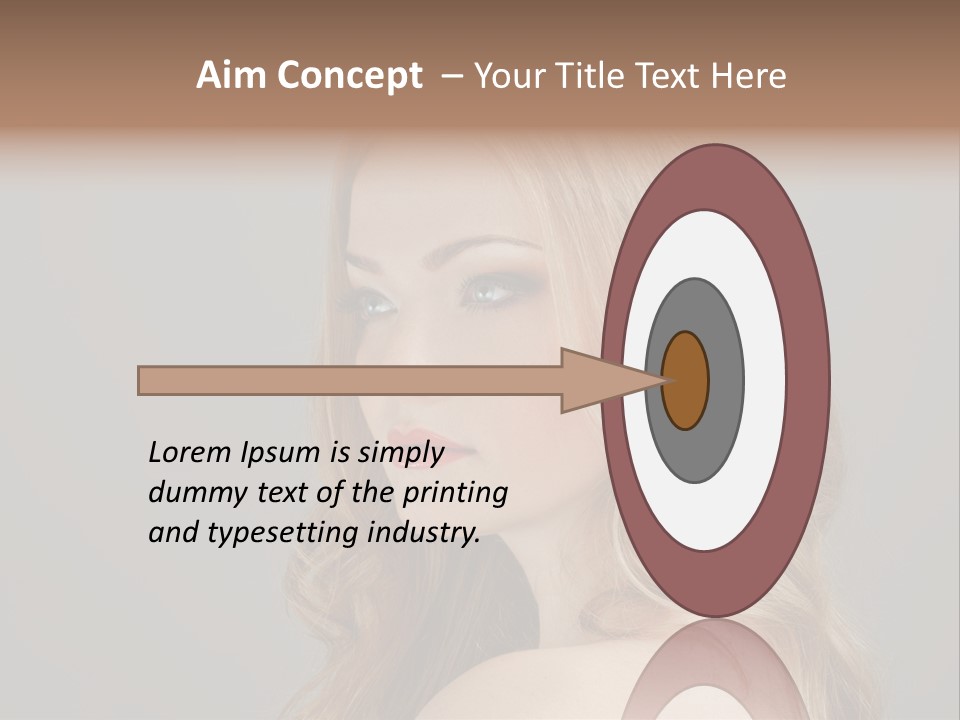 Hair Charm Attractive PowerPoint Template