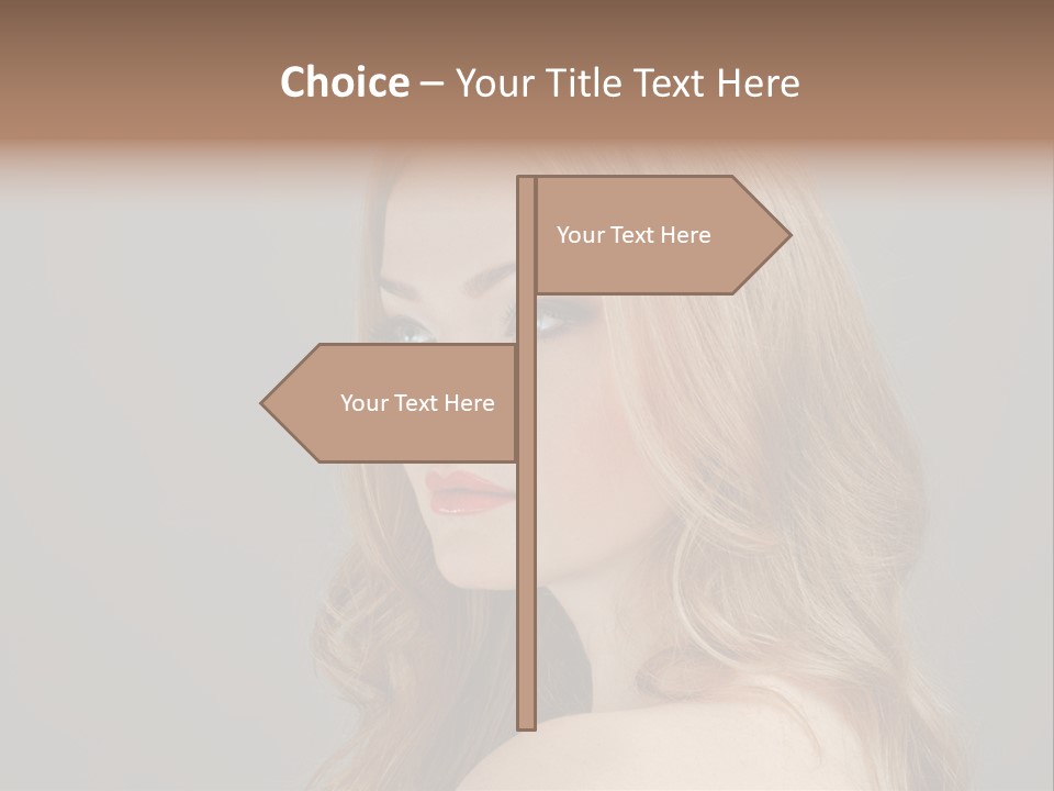 Hair Charm Attractive PowerPoint Template