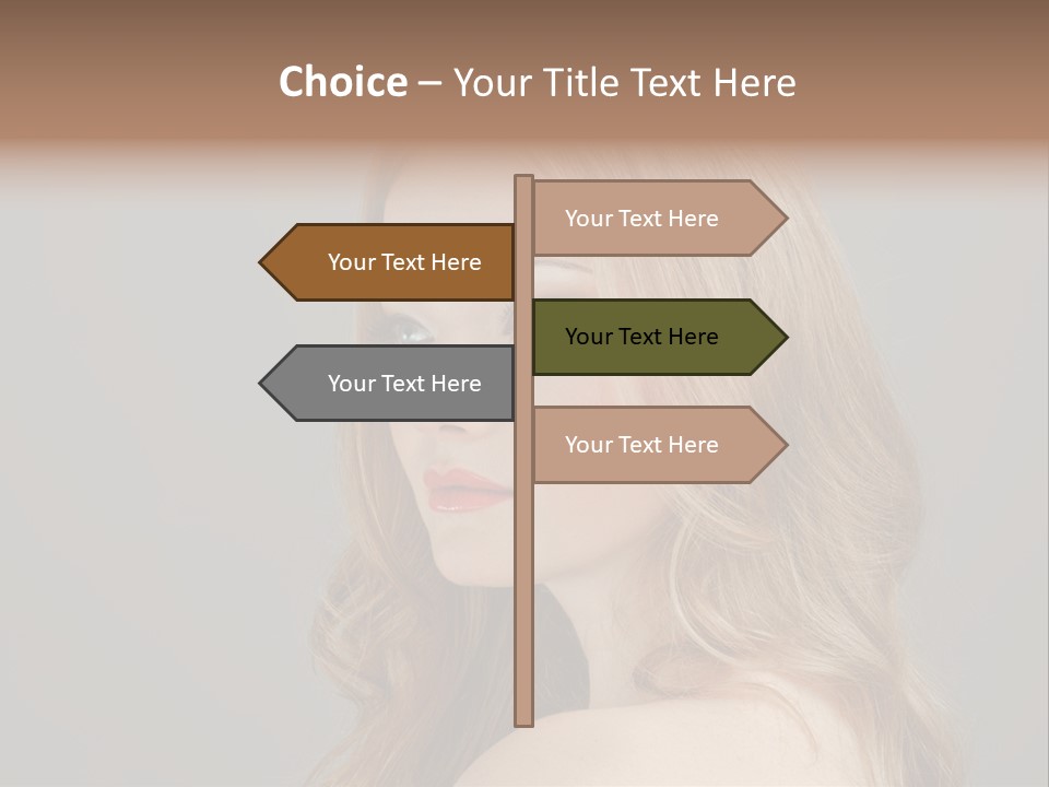 Hair Charm Attractive PowerPoint Template