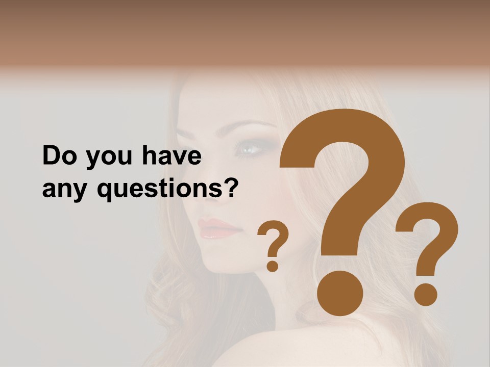 Hair Charm Attractive PowerPoint Template