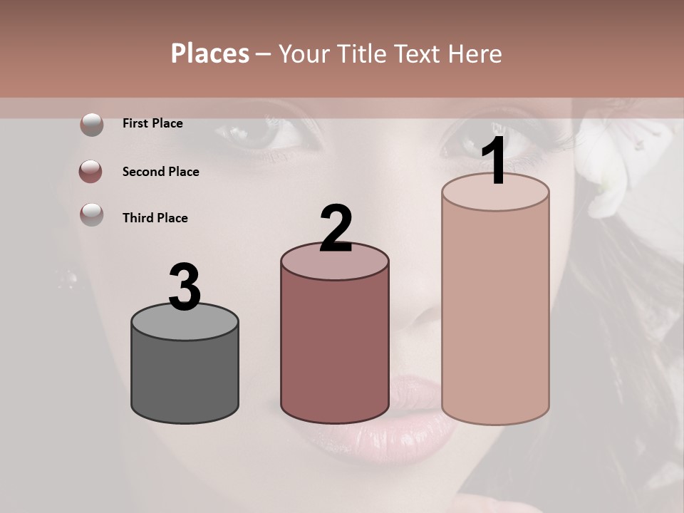 Adult Pretty Model PowerPoint Template