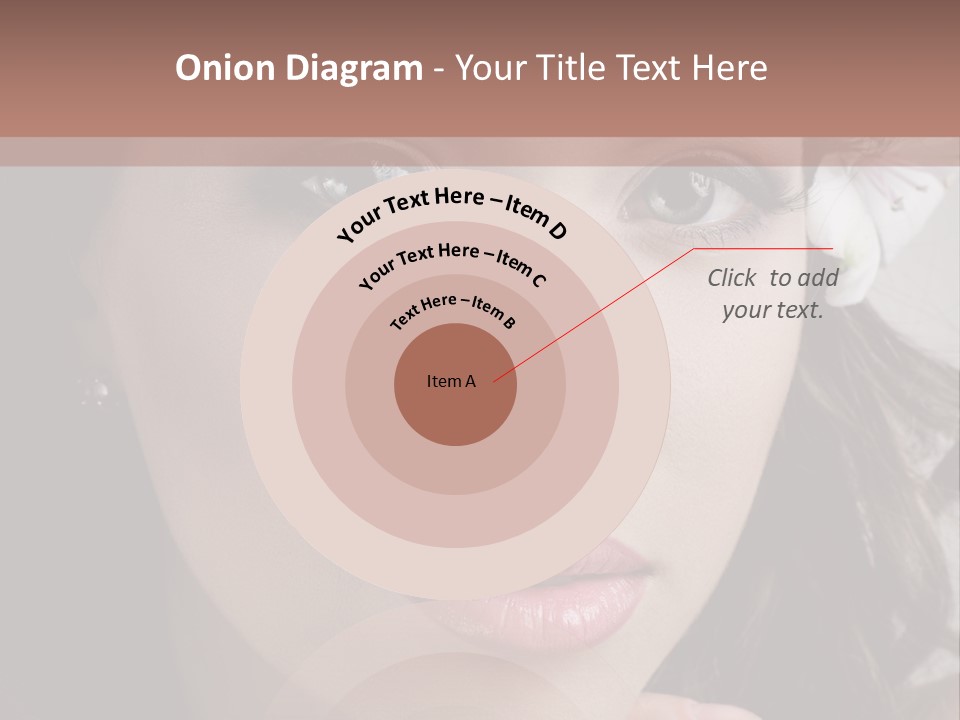 Adult Pretty Model PowerPoint Template