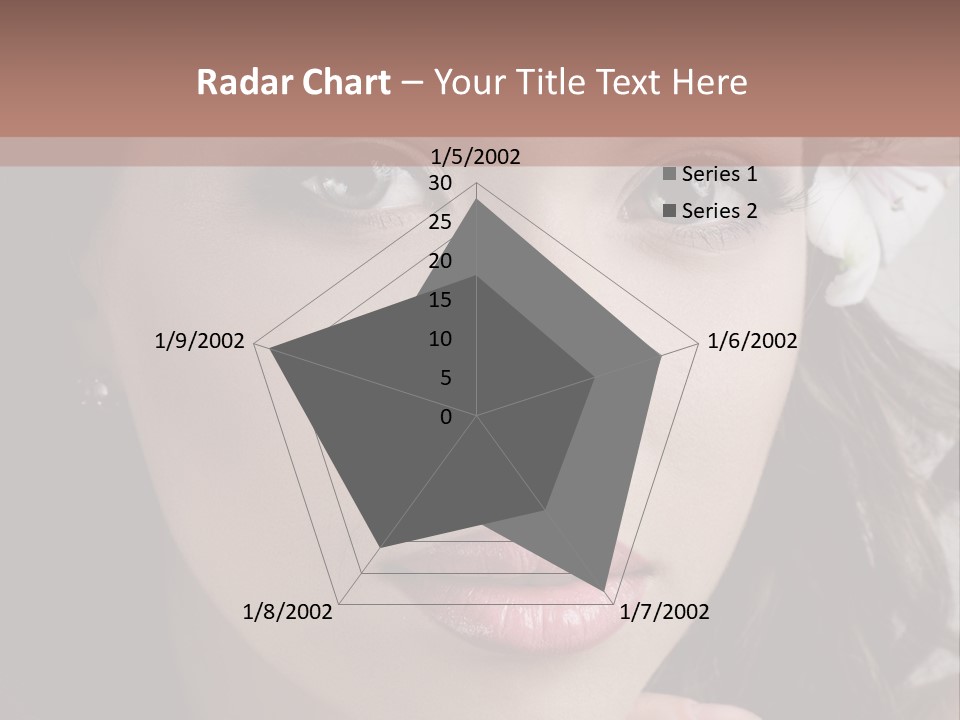 Adult Pretty Model PowerPoint Template