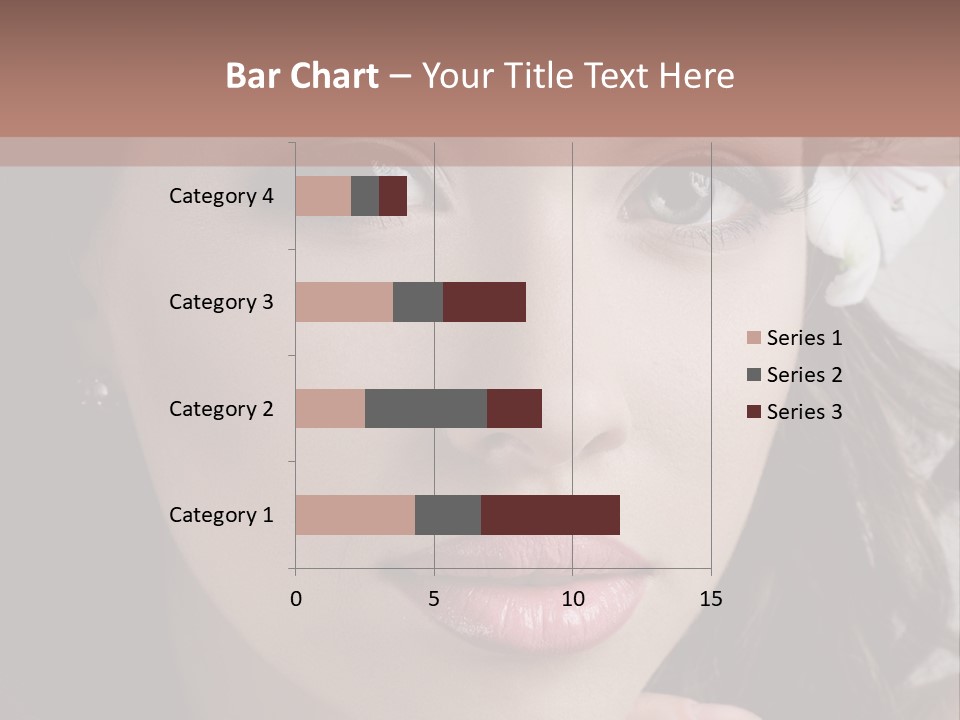 Adult Pretty Model PowerPoint Template