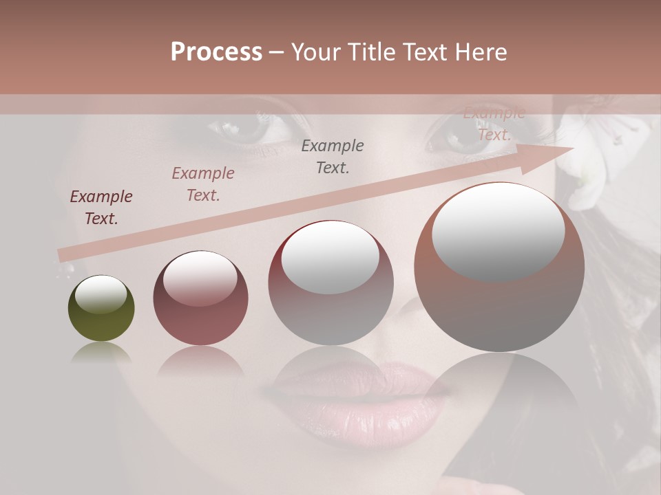 Adult Pretty Model PowerPoint Template