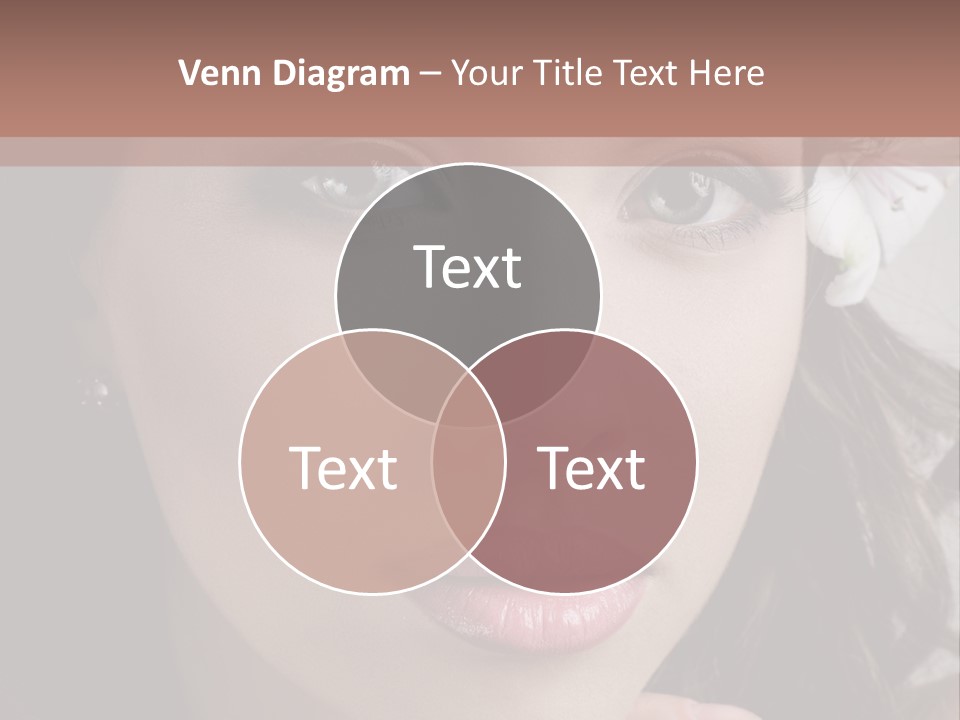 Adult Pretty Model PowerPoint Template