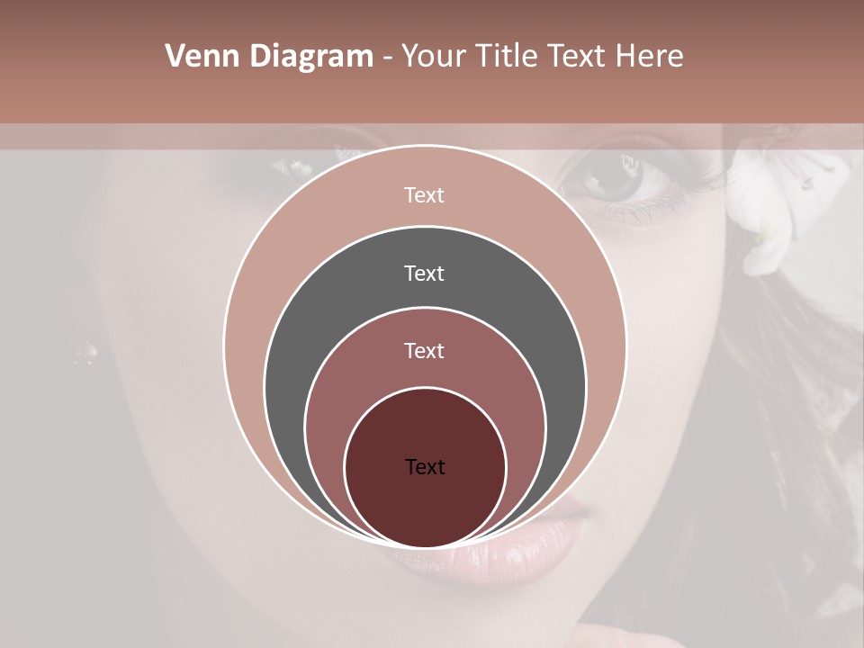 Adult Pretty Model PowerPoint Template