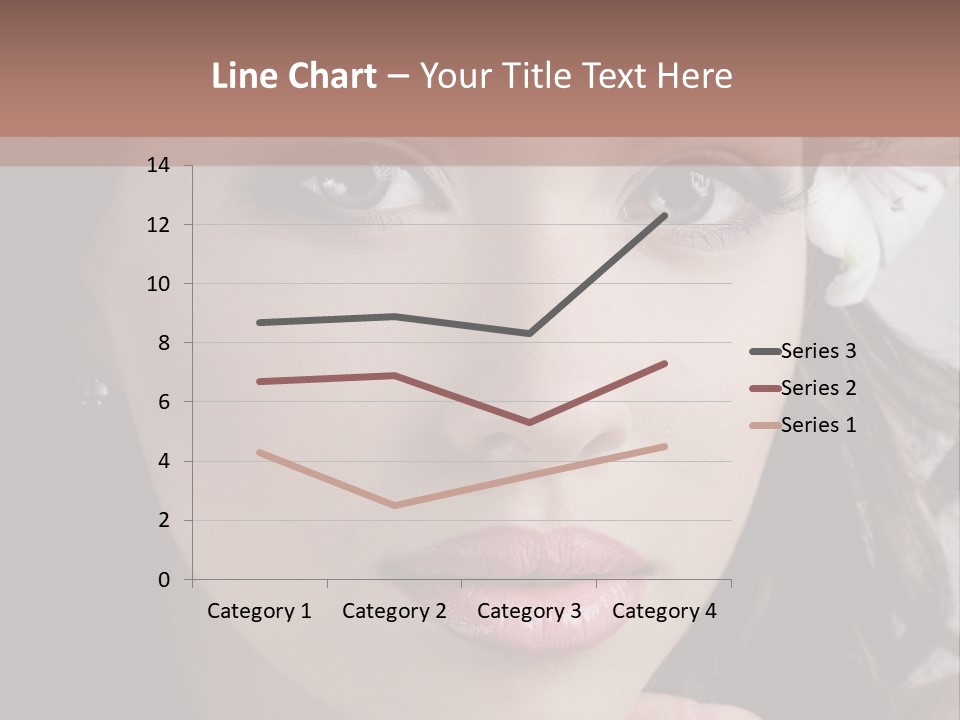 Adult Pretty Model PowerPoint Template