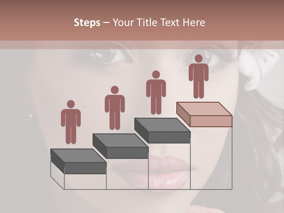 Adult Pretty Model PowerPoint Template