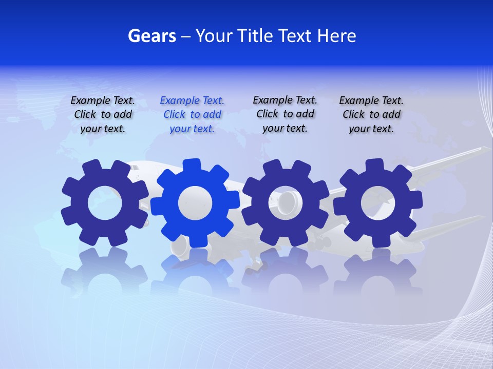 Hair Glasses School PowerPoint Template