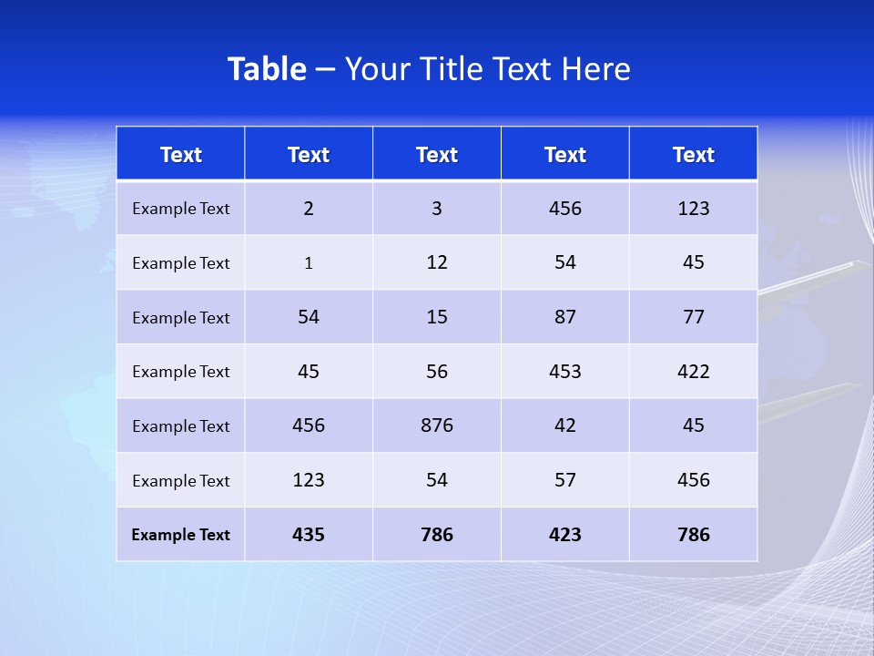 Hair Glasses School PowerPoint Template