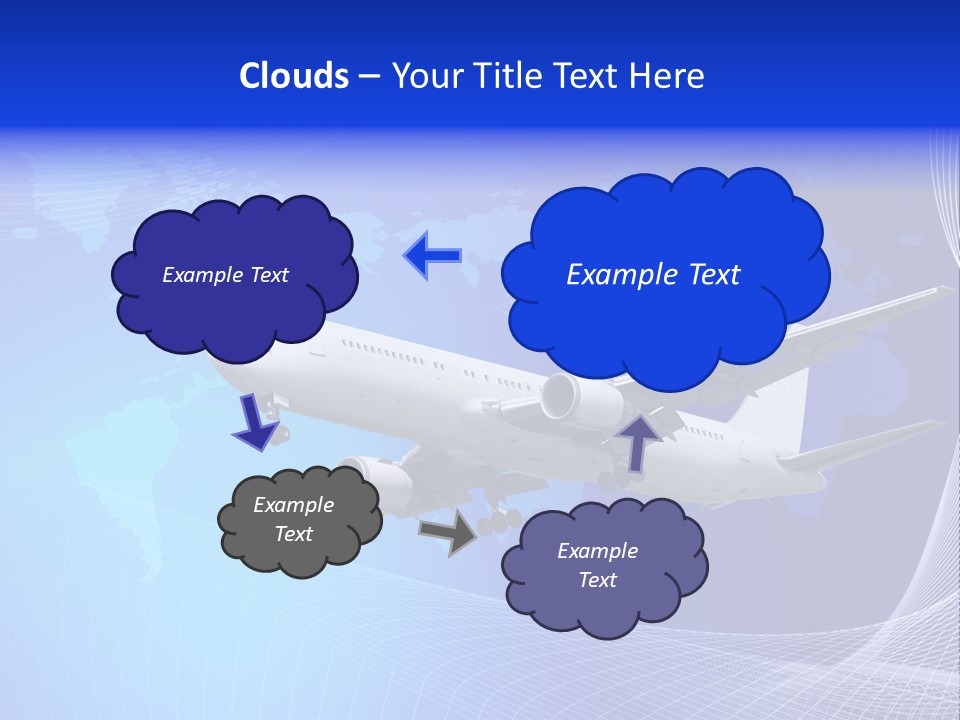 Hair Glasses School PowerPoint Template