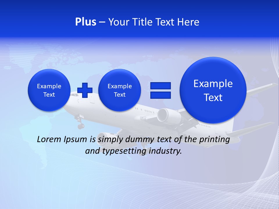 Hair Glasses School PowerPoint Template