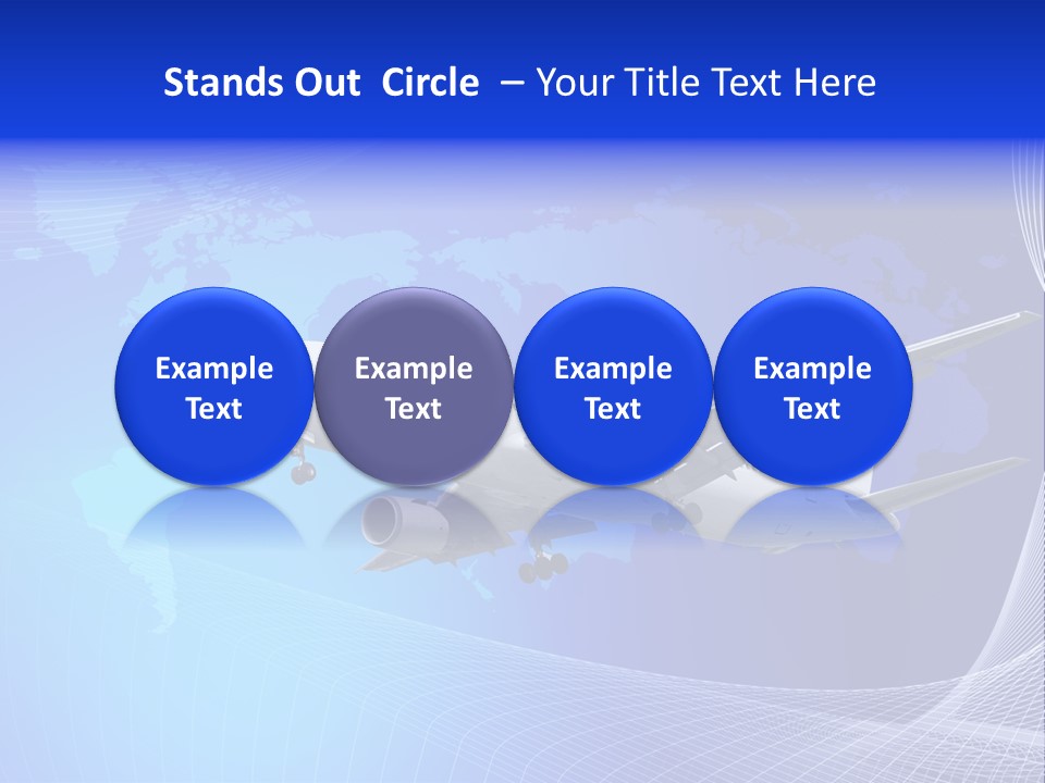 Hair Glasses School PowerPoint Template