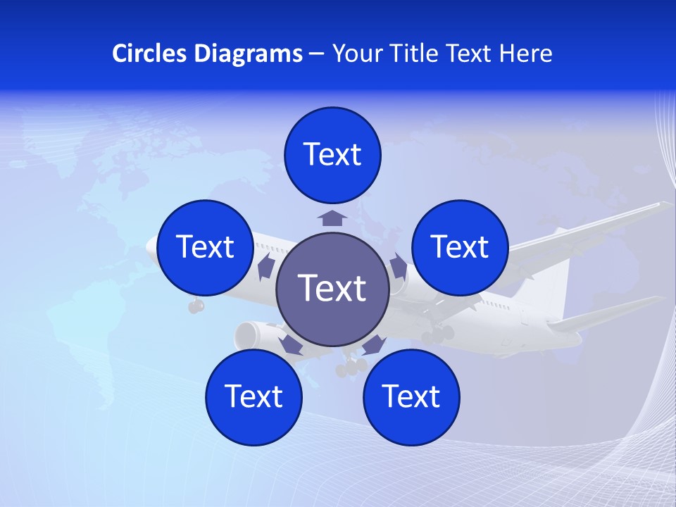 Hair Glasses School PowerPoint Template