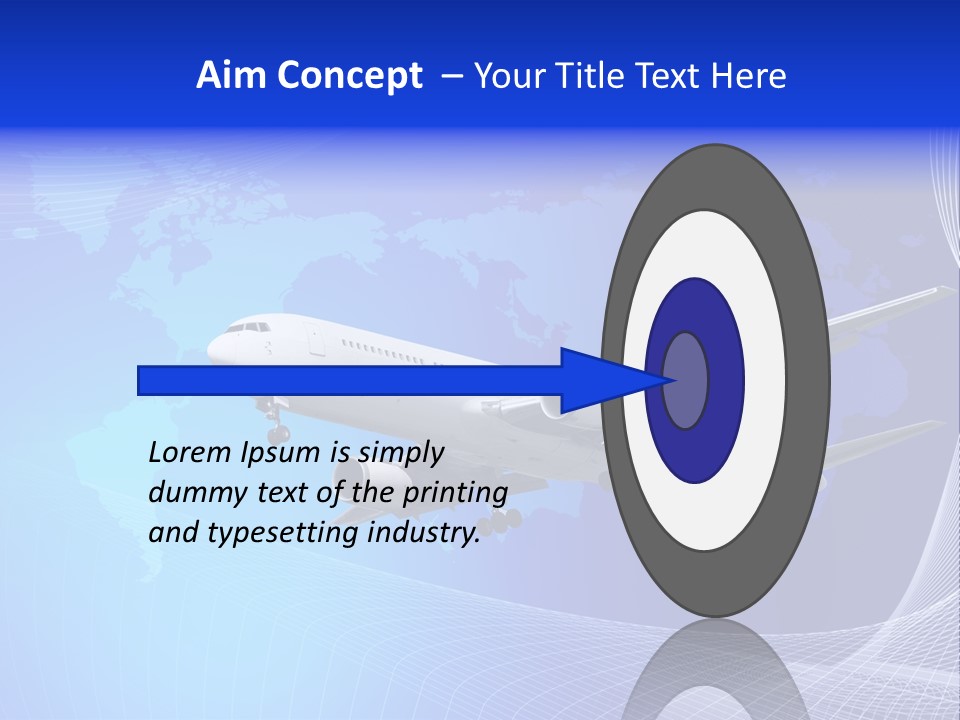 Hair Glasses School PowerPoint Template