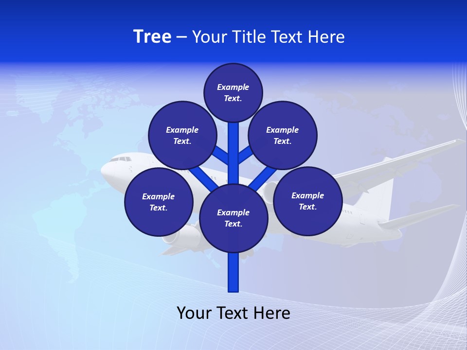 Hair Glasses School PowerPoint Template