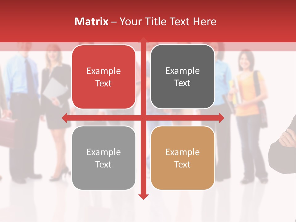 Smiling Teamwork S PowerPoint Template