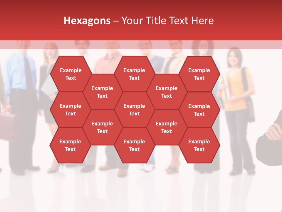 Smiling Teamwork S PowerPoint Template