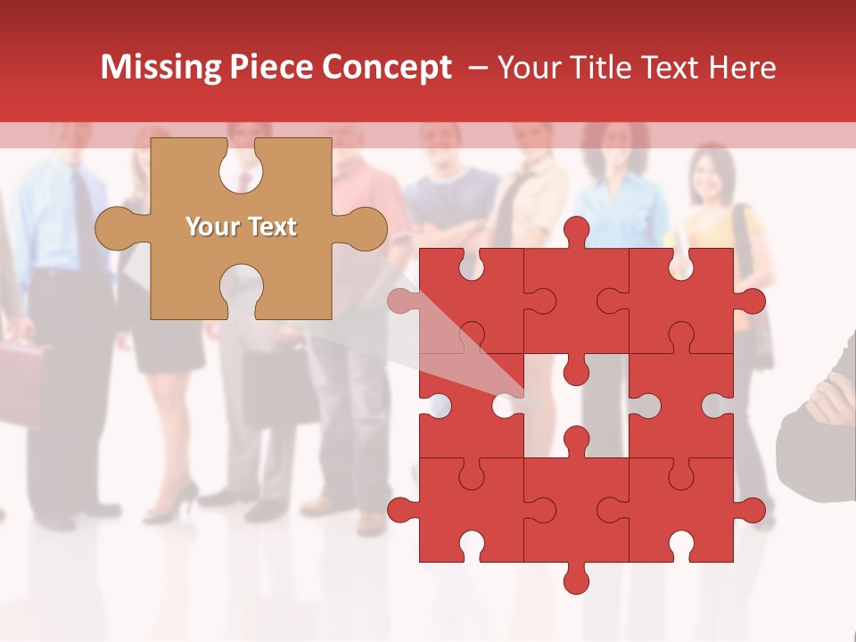 Smiling Teamwork S PowerPoint Template