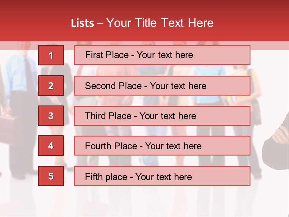 Smiling Teamwork S PowerPoint Template