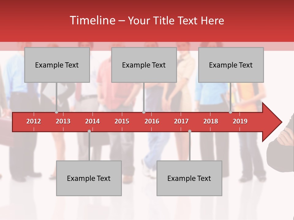 Smiling Teamwork S PowerPoint Template