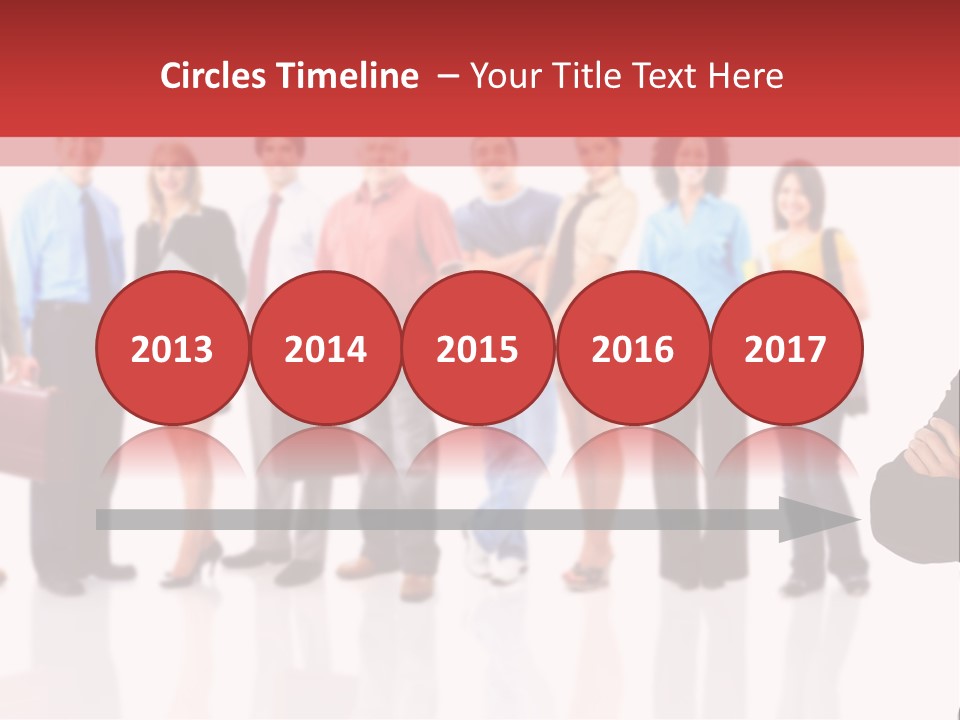 Smiling Teamwork S PowerPoint Template