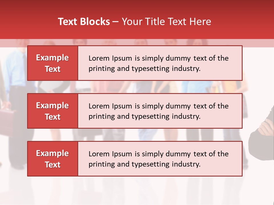 Smiling Teamwork S PowerPoint Template