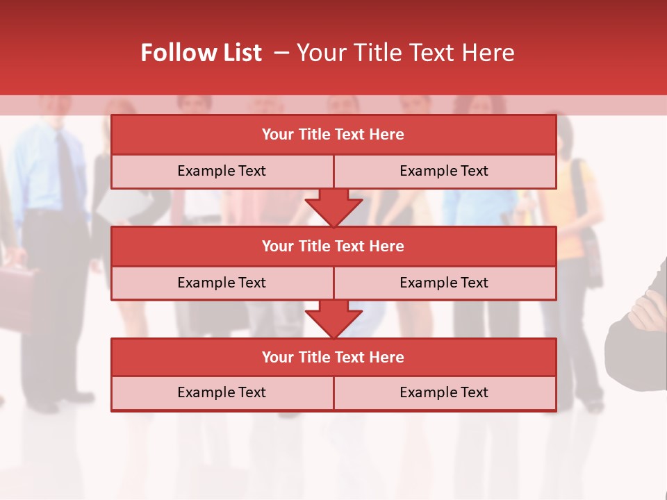 Smiling Teamwork S PowerPoint Template