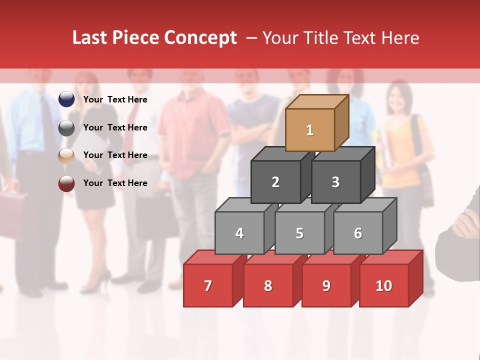 Smiling Teamwork S PowerPoint Template