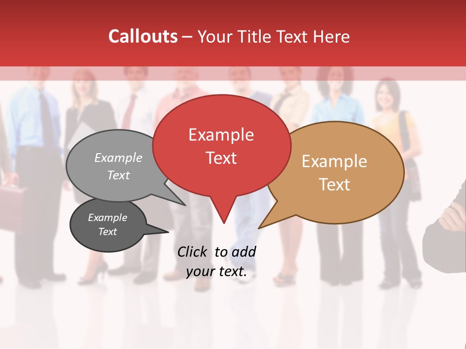 Smiling Teamwork S PowerPoint Template