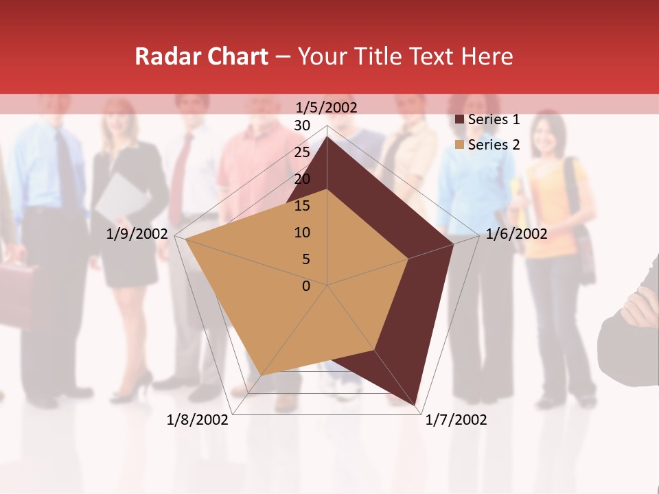 Smiling Teamwork S PowerPoint Template