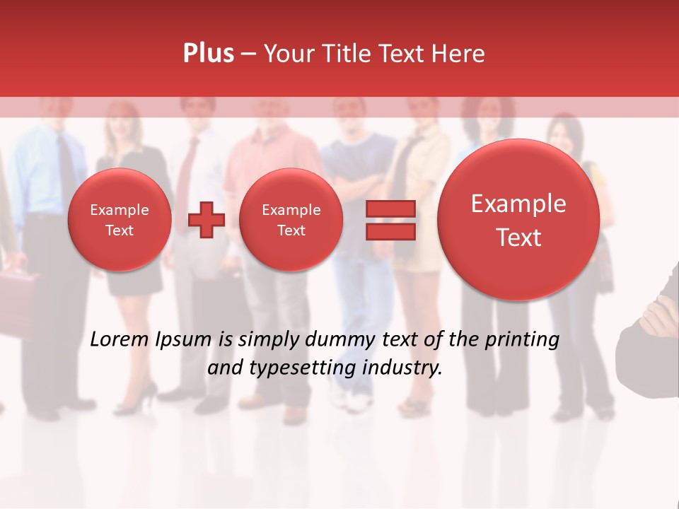 Smiling Teamwork S PowerPoint Template