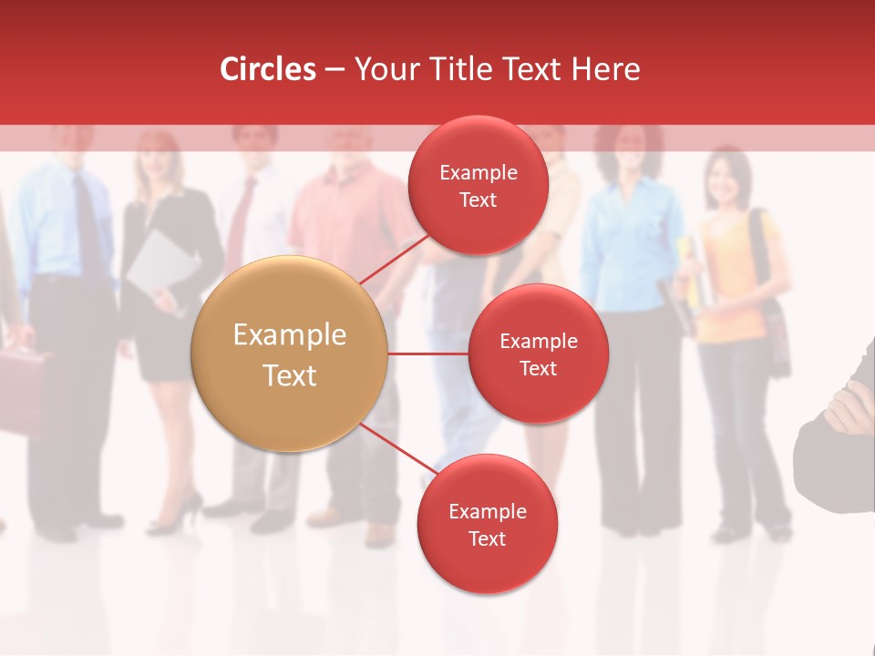 Smiling Teamwork S PowerPoint Template