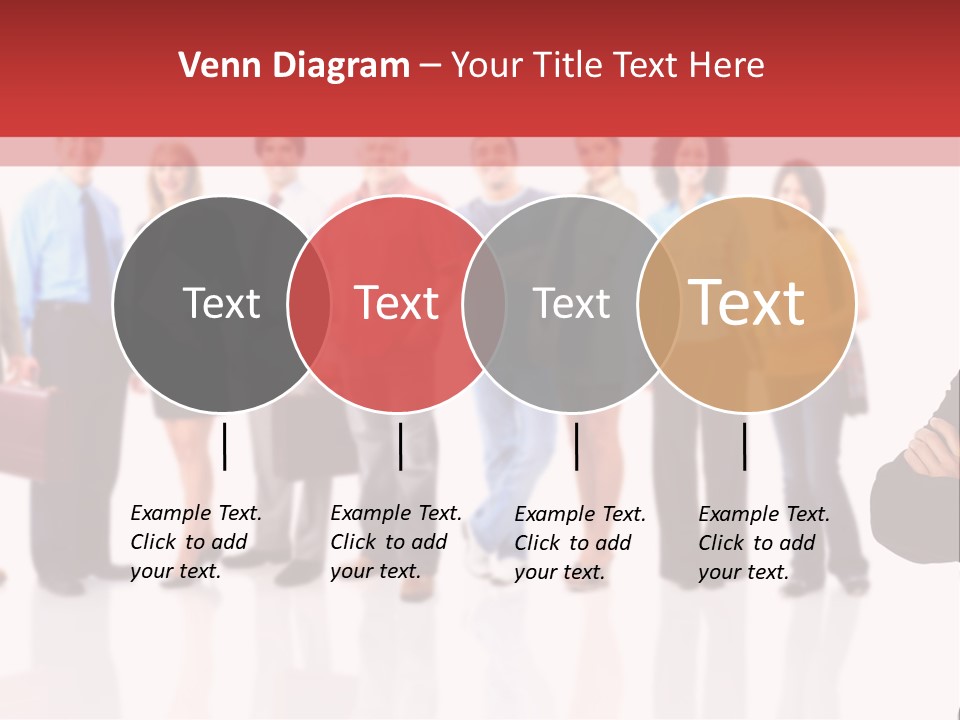 Smiling Teamwork S PowerPoint Template