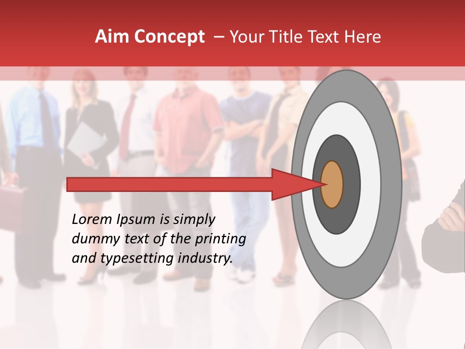 Smiling Teamwork S PowerPoint Template