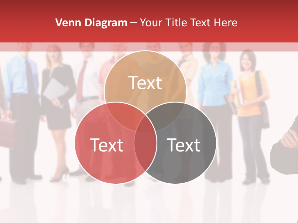 Smiling Teamwork S PowerPoint Template