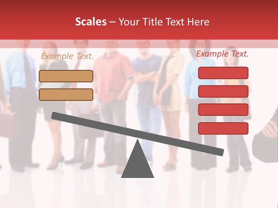 Smiling Teamwork S PowerPoint Template
