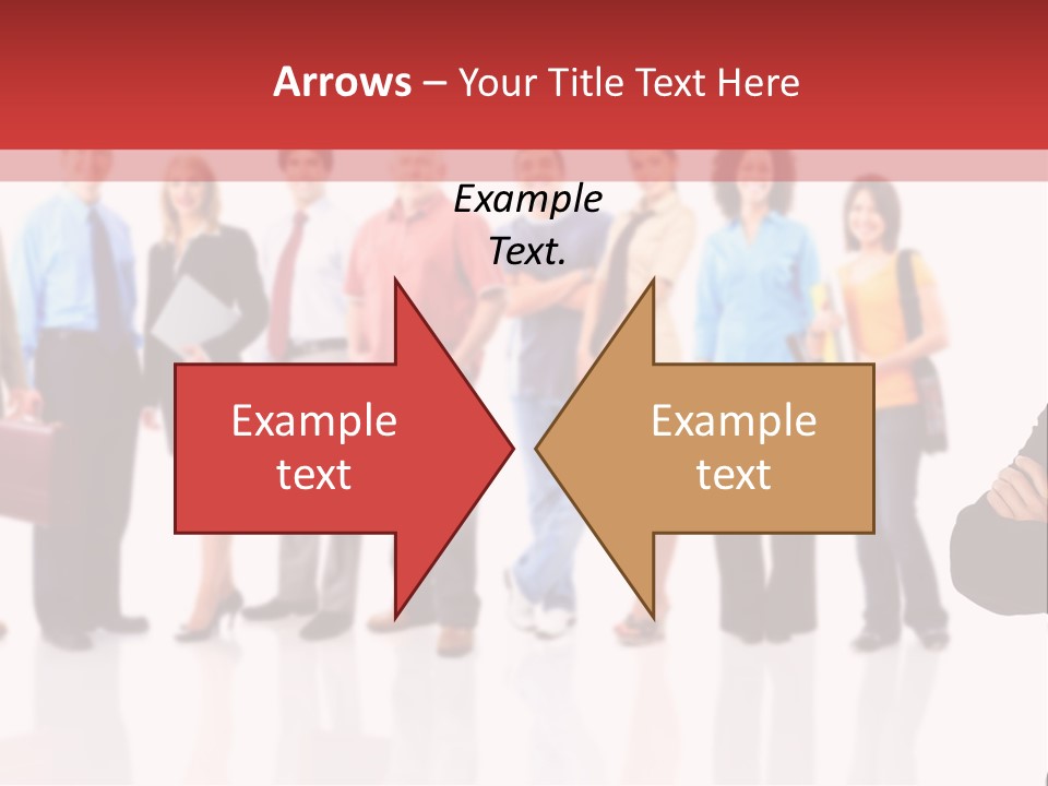 Smiling Teamwork S PowerPoint Template