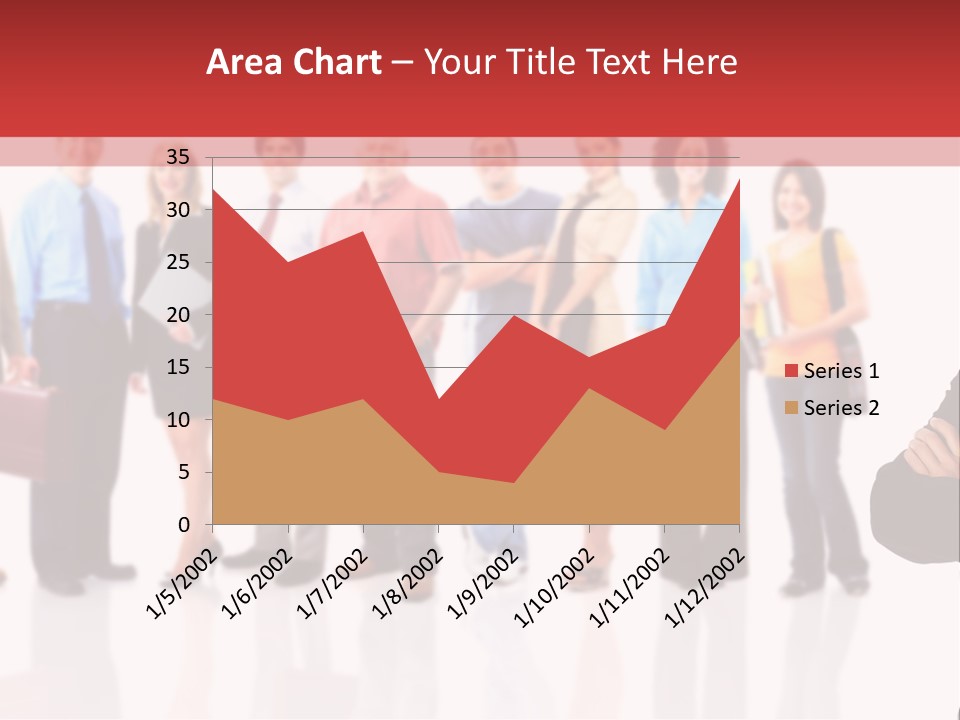 Smiling Teamwork S PowerPoint Template