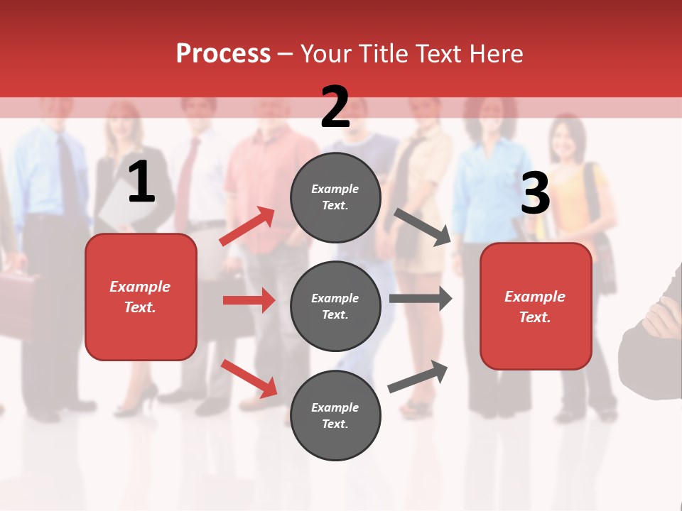 Smiling Teamwork S PowerPoint Template