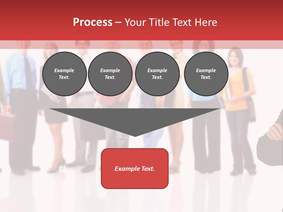 Smiling Teamwork S PowerPoint Template
