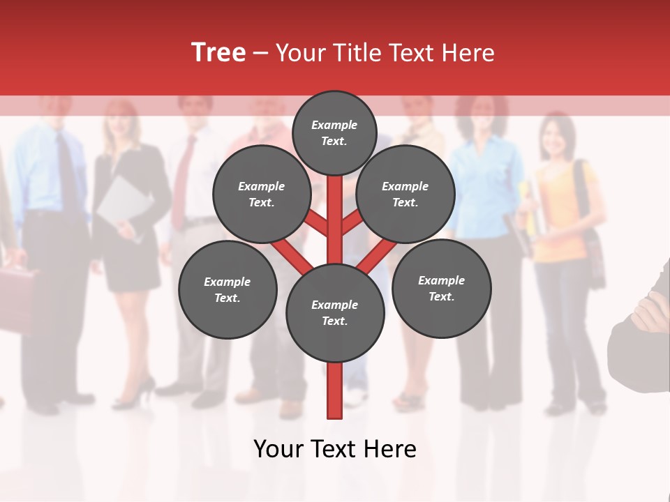 Smiling Teamwork S PowerPoint Template
