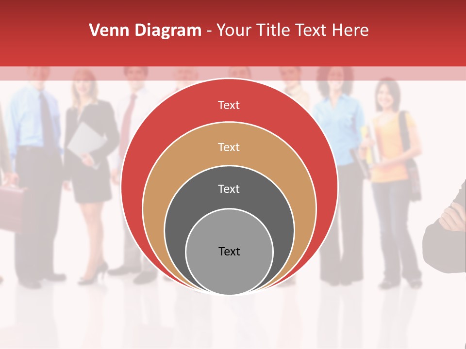 Smiling Teamwork S PowerPoint Template