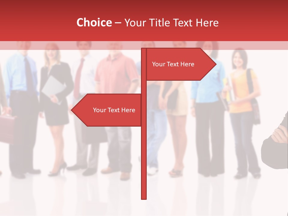 Smiling Teamwork S PowerPoint Template