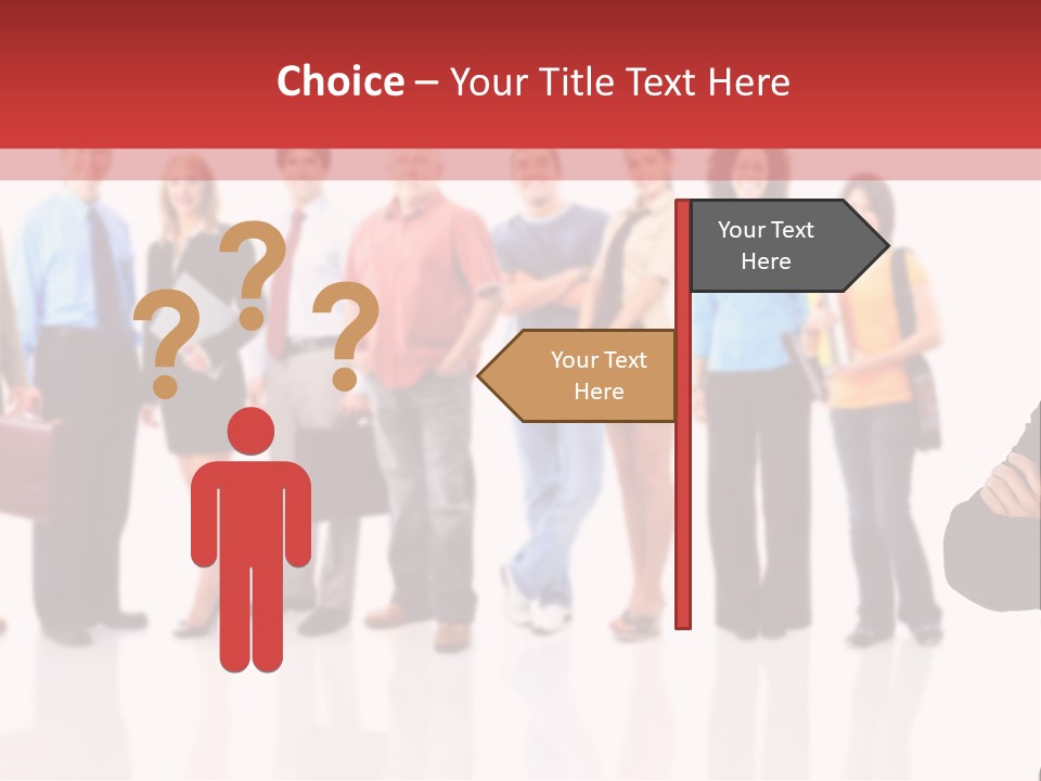 Smiling Teamwork S PowerPoint Template