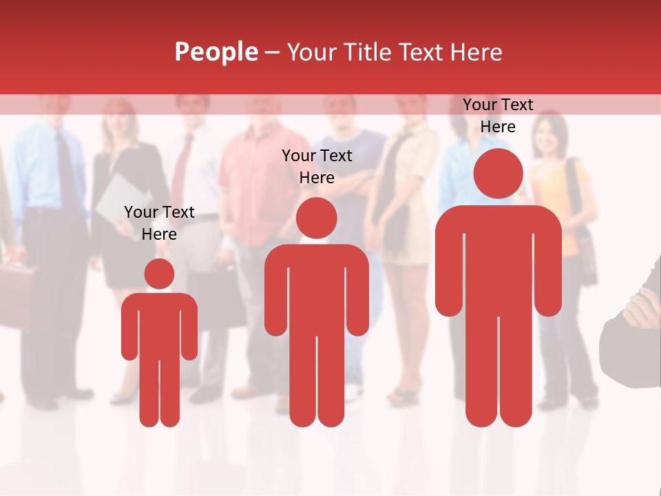 Smiling Teamwork S PowerPoint Template