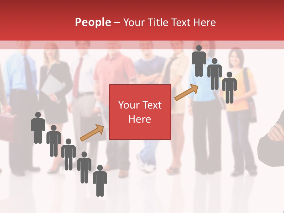 Smiling Teamwork S PowerPoint Template