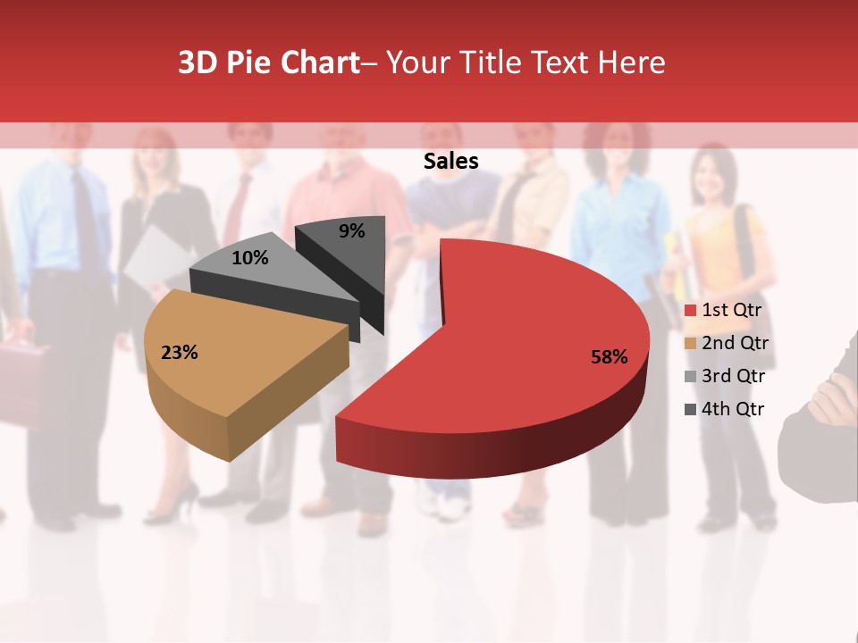 Smiling Teamwork S PowerPoint Template